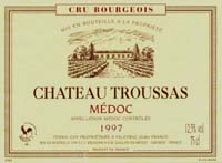 Chateau Troussas, Medoc